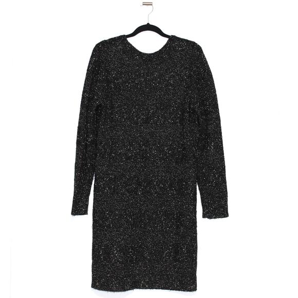 Apt.9 Sweater Tunic in Black and Gold Size Large - Picture 4 of 5